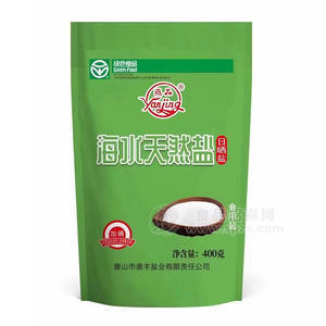 燕晶加碘海水天然鹽日曬鹽食用鹽袋裝招商400克