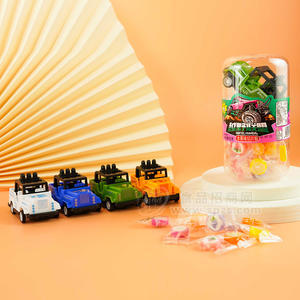 澳米伽越野联盟水果味切片糖食玩桶装招商90g