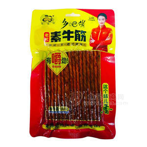 鄉(xiāng)吧佬老式素牛筋辣條休閑零食袋裝招商100g