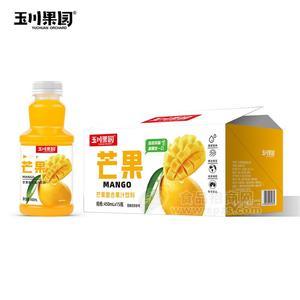 玉川果园 芒果复合果汁饮料瓶装招商450ml