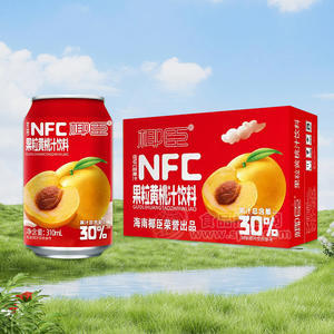 椰臣NFC果粒黃桃汁飲料箱裝招商310ml