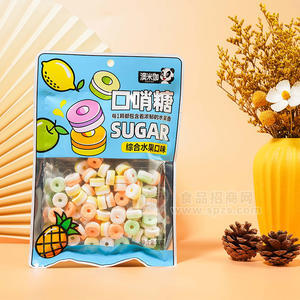 澳米伽水果口味口哨糖儿童玩具糖果100g