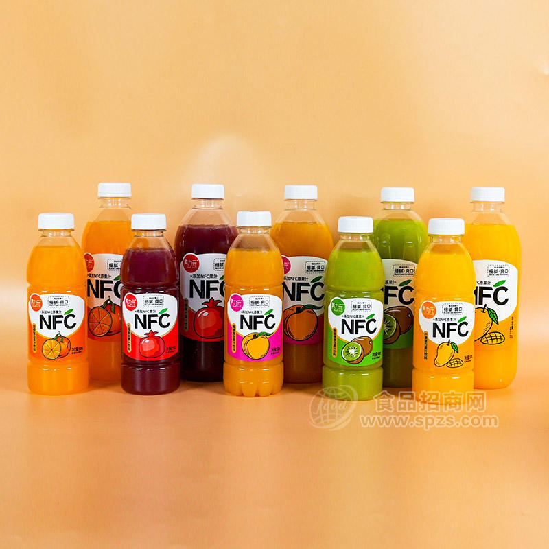 养力元NFC石榴甜橙黄桃猕猴桃芒果复合果汁饮料瓶装招商 