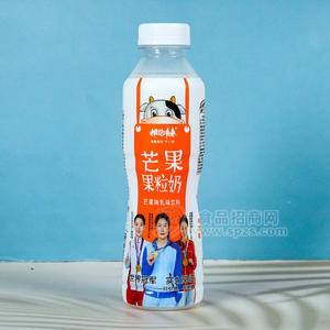 拥抱青春芒果果粒奶芒果味乳味饮料瓶装招商