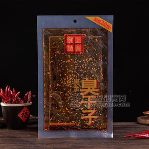 食上功夫黑金臭干子調(diào)味面制品辣條休閑零食袋裝招商102g