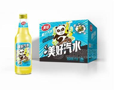 美好汽水系列碳酸饮品凤梨味