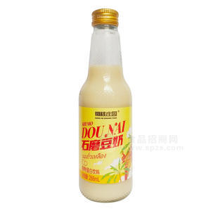 翔核庄园石磨豆奶植物蛋白饮料瓶装招商288ml