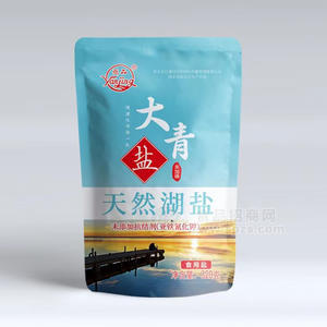 燕晶大青鹽未加碘天然湖鹽食用鹽未添加抗結(jié)劑袋裝招商320g
