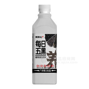 葡口菁养元每日五黑植物蛋白饮料瓶装招商1.25L