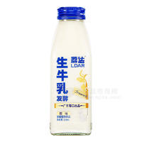 荔達(dá)生牛乳發(fā)酵原味發(fā)酵酸奶飲品瓶裝招商328ml