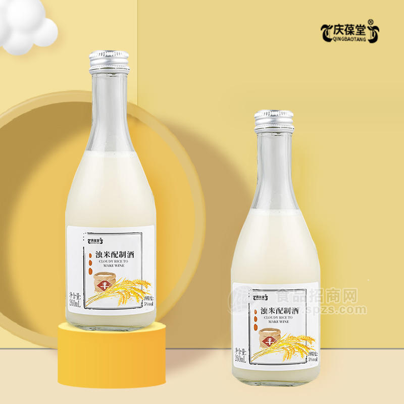 浊米配制酒贴牌代加工果酒生产厂家