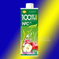 千喜多100%NFC苹果汁果汁饮料盒装招商1L