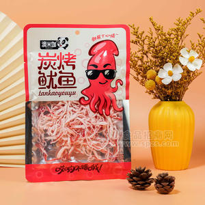 澳米伽炭烤鱿鱼鱿鱼丝休闲零食袋装招商70g