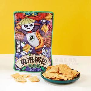 澳米伽膨化食品藤椒味黃米鍋巴158g