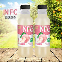 甄沃零防腐劑NFC白桃復合果汁飲料520ml