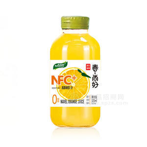 春尚好NFC甜橙汁復(fù)合果汁飲料320ml