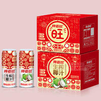 椰佰旺生榨椰汁椰子汁植物蛋白饮料箱装招商960ml×6罐
