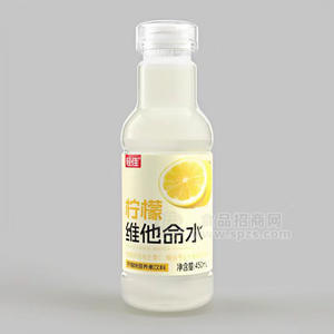 輕佳檸檬維他命水檸檬味營養(yǎng)素飲料瓶裝招商450ml