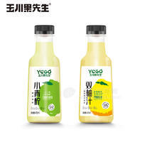 玉川果先生双柚汁小青柠果汁饮料组合装瓶装招商450ml