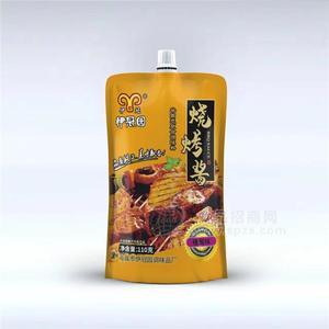 伊冠園燒烤醬糖醋味半固態(tài)復合調味料袋裝110g