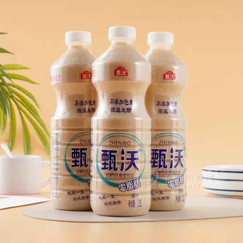 甄沃原味發(fā)酵型乳酸菌飲品乳飲料1.25L