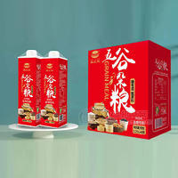 康汇园五谷杂粮谷物饮料红豆味箱装招商1.25L×6瓶