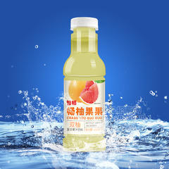 妙畅畅柚果果双柚复合果汁饮料460ml