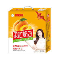 东方乐果粒奶昔乳酸菌风味饮品黄桃+果粒310mlx10瓶