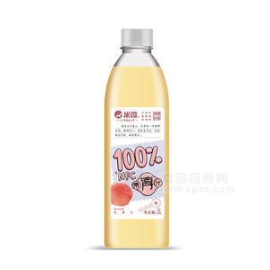 米奇含100%NFC白桃汁混合果汁飲料瓶裝招商1L