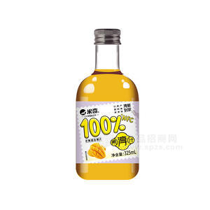 米奇含100%NFC芒果混合果汁瓶装招商325ml