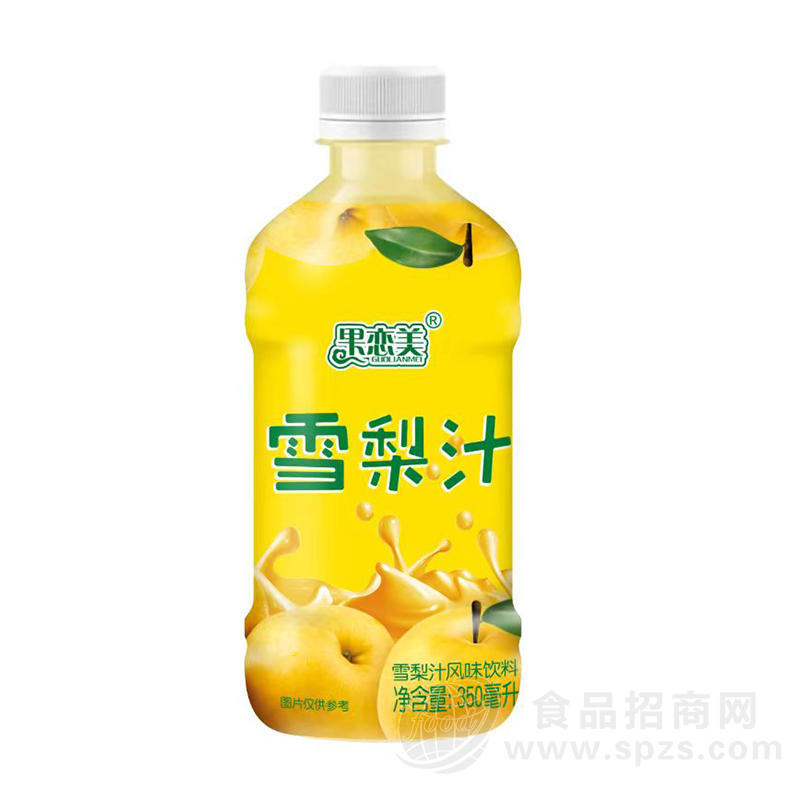 果恋美雪梨汁风味饮料瓶装招商350ml