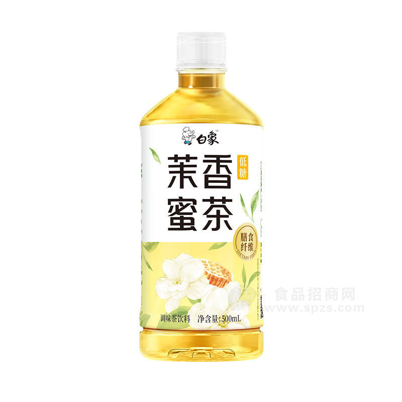 白象茉香蜜茶調味茶飲料低糖瓶裝招商500ml