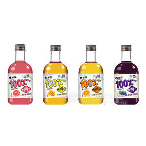 米奇葡萄、芒果、橙子、西柚果汁飲料招商325ml