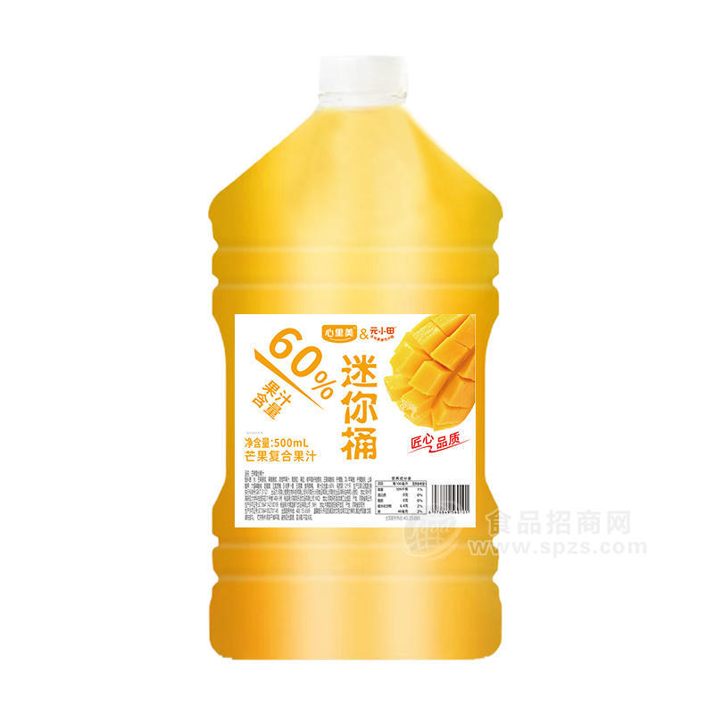 元小田 心里美芒果復(fù)合果汁飲料500ml