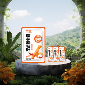 平哥食品魔芋素毛肚180g酸辣味