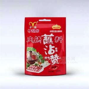 伊冠園火鍋蘸料半固態(tài)復(fù)合調(diào)味料香辣味袋裝100g