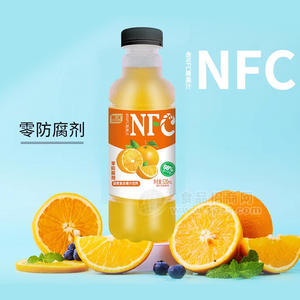甄沃NFC甜橙复合果汁饮料520ml