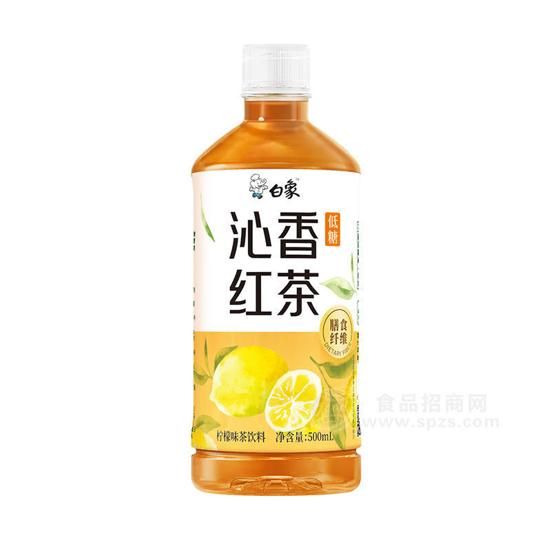 白象沁香紅茶調(diào)味茶飲料低糖瓶裝招商500ml