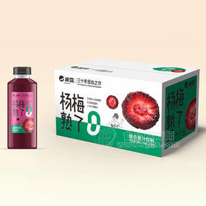 米奇NFC楊梅復合果汁飲料箱裝招商338ml×20瓶
