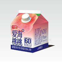 天合露愛海桃桃蜜桃復(fù)合果汁飲料屋頂裝招商300ml