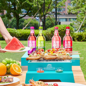 大餐自由果汁汽水饮料330ml