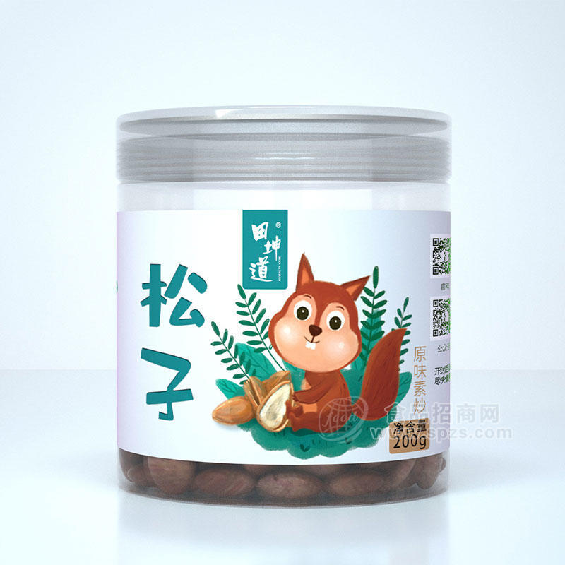 田坤道松子坚果休闲食品200g