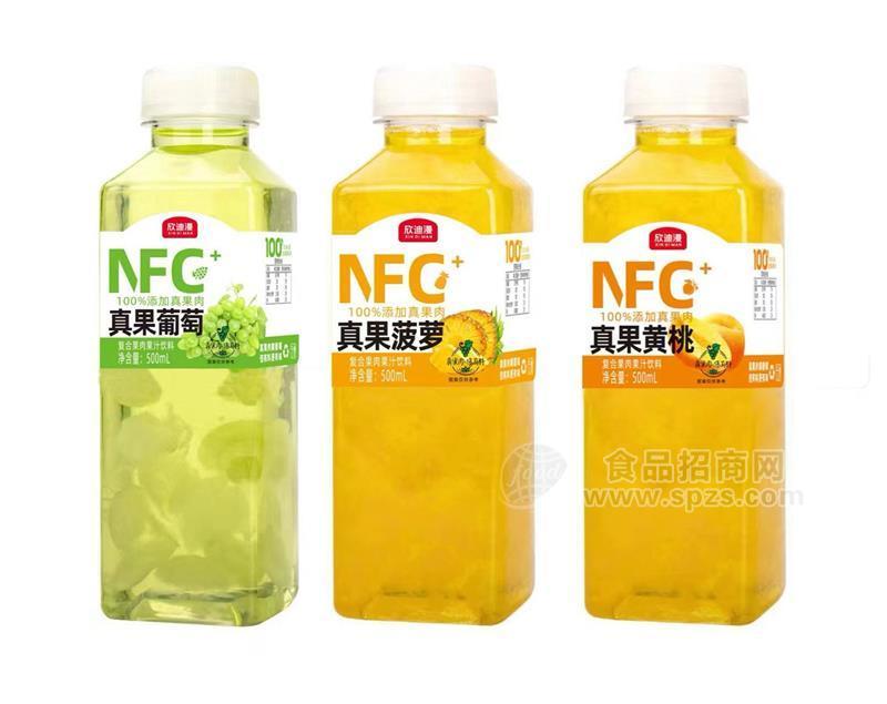 ·欣迪漫NFC复合真果肉果汁饮料 