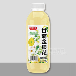 唯唯倍健甘菊金銀花本草植物飲料瓶裝招商700g