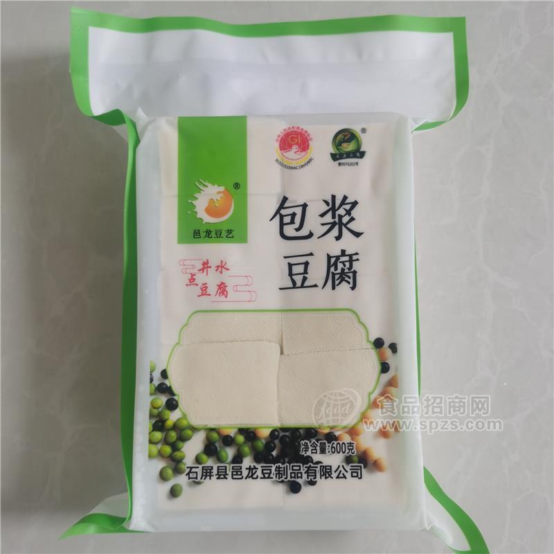 包漿豆腐，片狀