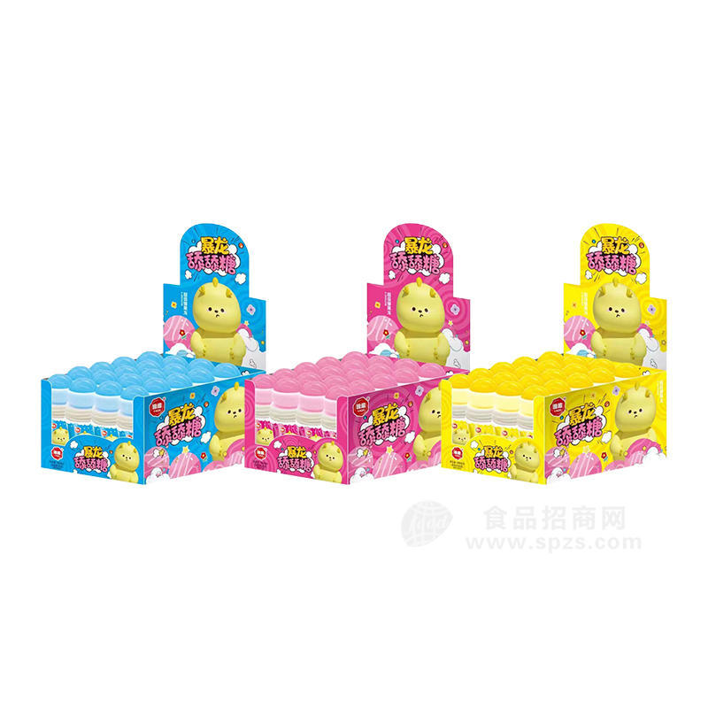 雅趣暴龙舔舔糖糖果休闲食品招商