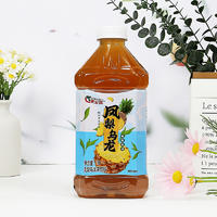 果宝露凤梨乌龙茶味果汁饮料果茶物语瓶装招商1L