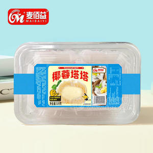 麦佰益椰蓉酥椰蓉塔塔酥饼烘焙食品盒装招商320g