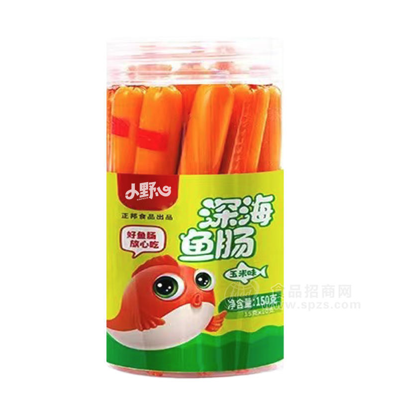 小野心深海鱼肠玉米味瓶装招商150ml