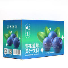 田坤道蓝莓果汁饮料300mlx10瓶